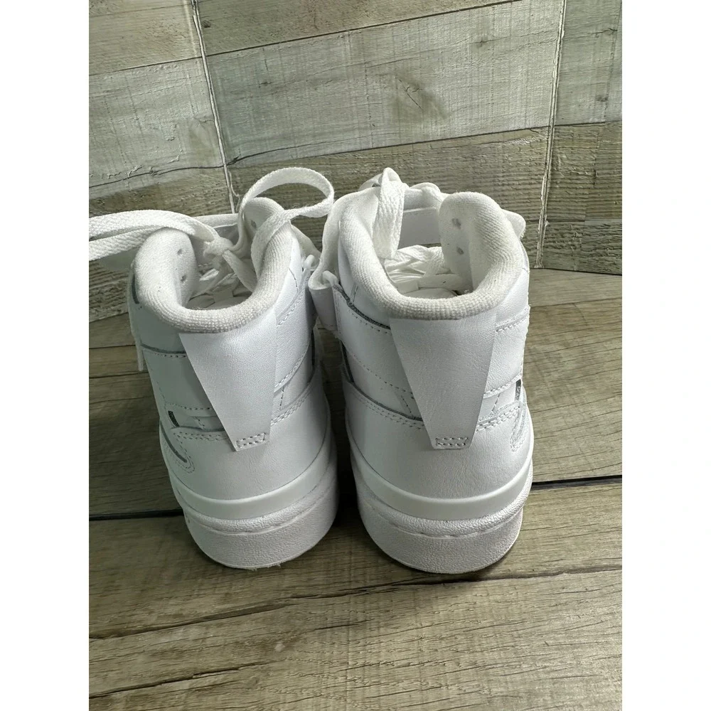 Adidas Forum Mid Triple White Leather Sneakers IG3754 Mens Size 7